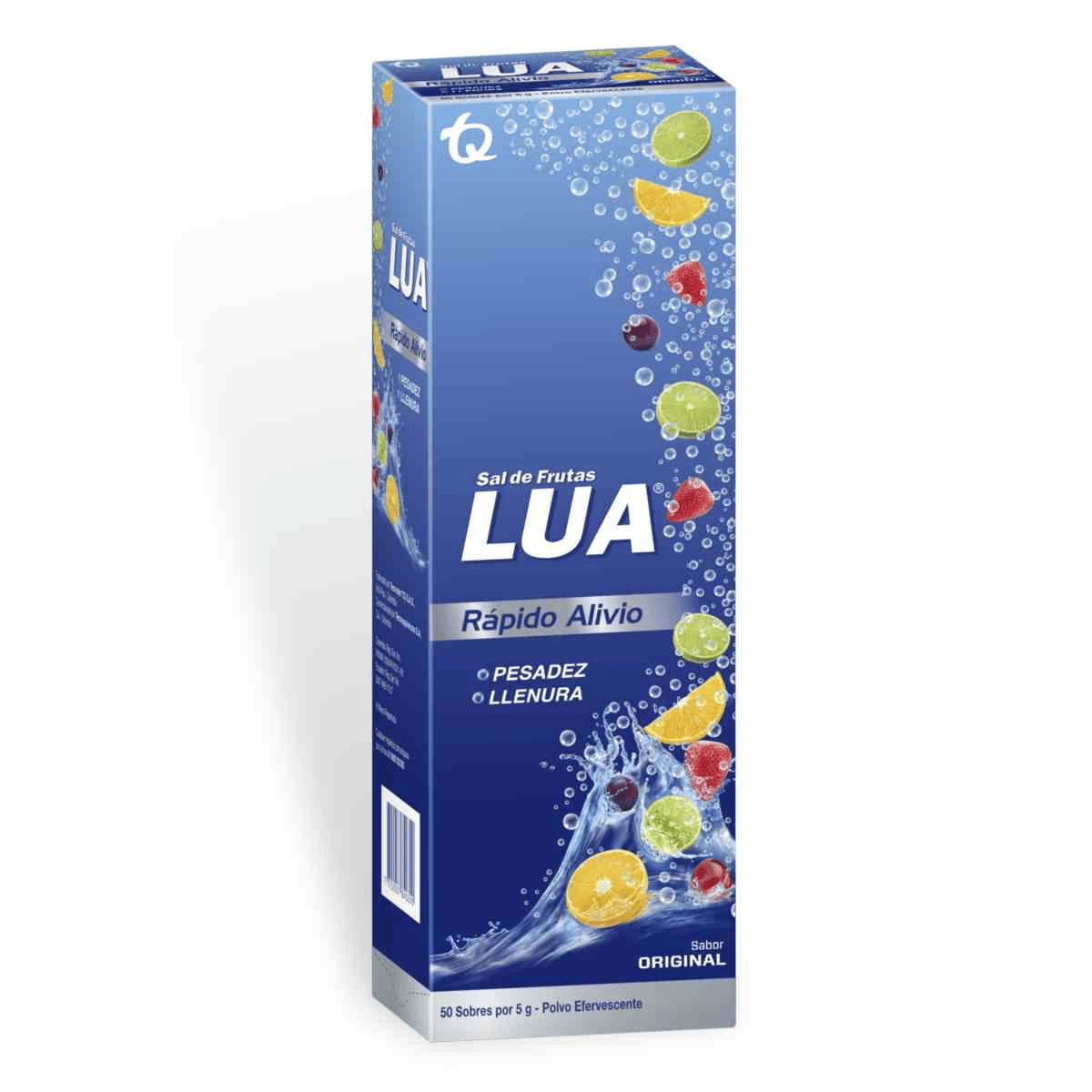 SAL DE FRUTAS LUA CJX 50 SOBRES SABOR ORIGINAL T.Q