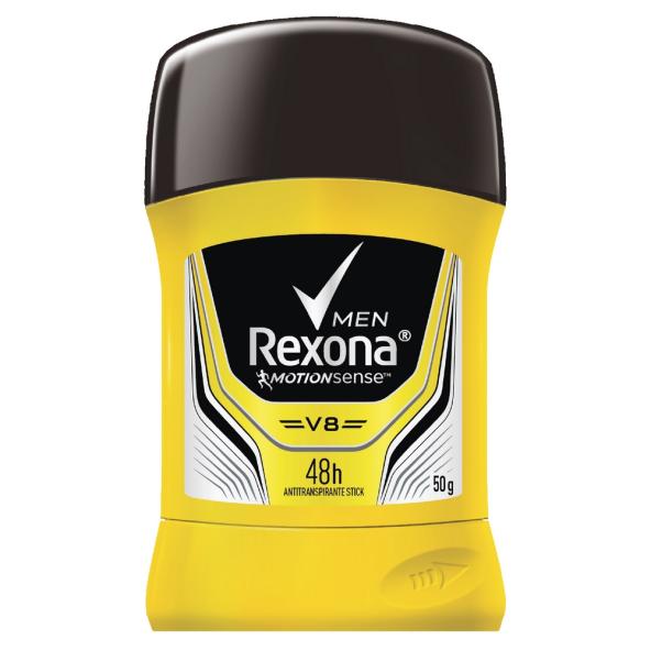 REXONA V8 BARRA ANTITRANSPIRANTE X 50 GR