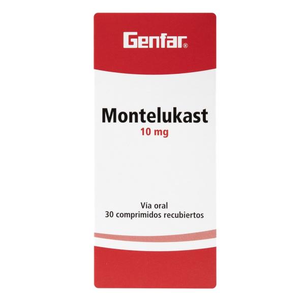 MONTELUKAST TAB 10 mg   10 mg  2015M X CJAX30 - GENFAR