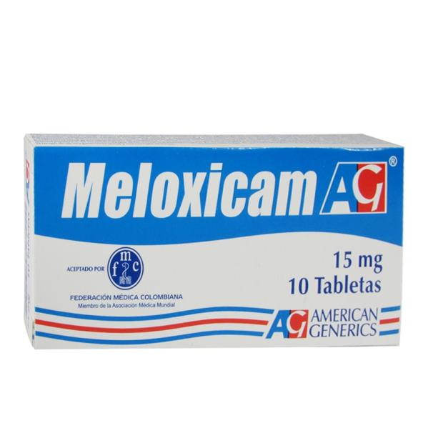 MELOXICAM AG TAB 15 MG X 10 UNI