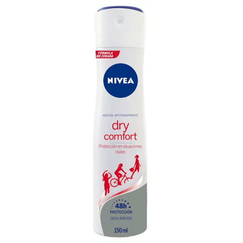 NIVEA DRY CONFIDENCE AEROSOL ANTITRANSPIRANTE FRASCO X 150 ML