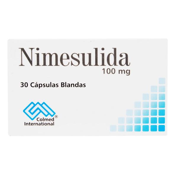 NIMESULIDA 100 MG CAJA X 30 CAPSULA BLANDA