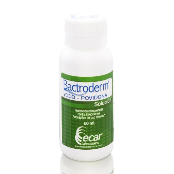 YODOPOVIDONA BACTRODERM SOLUCION X 60 ML