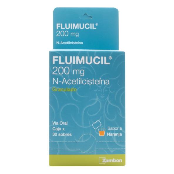 FLUIMUCIL SOB 200 mg     2009M X CJAX30 - ZAMBON