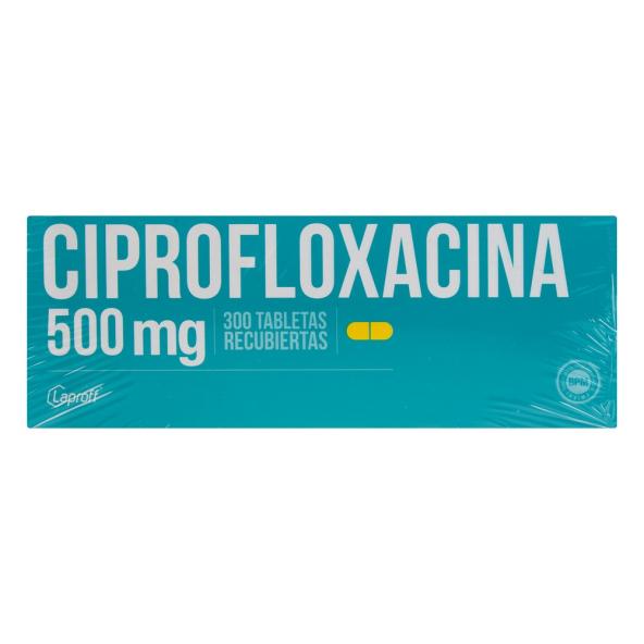 CIPROFLOXACINA  500 mg  CAJA X 300 TABLETAS - LAPRO