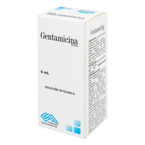 GENTAMICINA SOL OFT     0.3%  FCO 6 ML - 