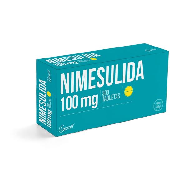 NIMESULIDA 100MG CAJA X 300 TABLETAS - LAPROFF