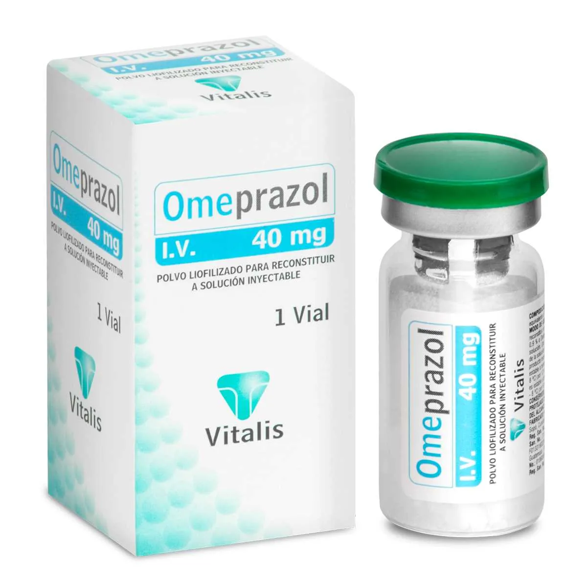 OMEPRAZOL INYECTABLE 40 MG/1.5 ML