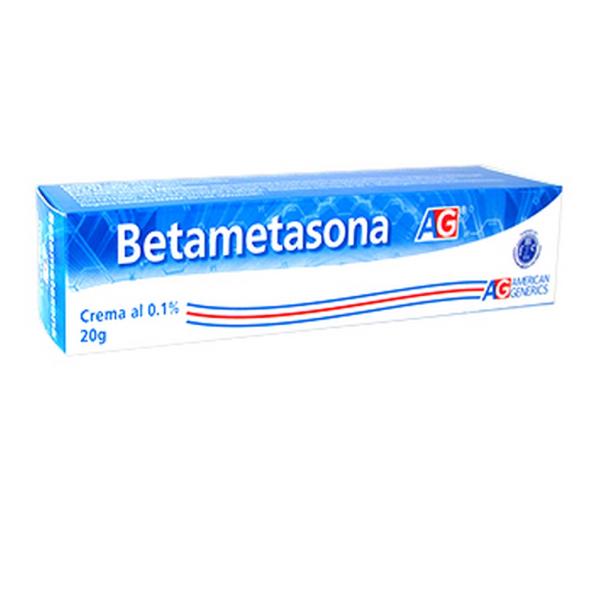 BETAMETASONA  CREMA  0.1% TUBO X  20 GR AG