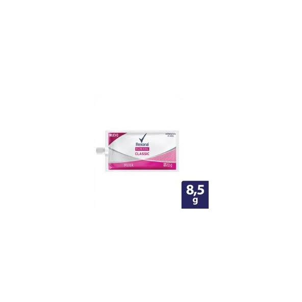 REXONA CLINICAL CLASSIC ANTITRANSPIRANTE EN CREMA CAJA X 20 SOBRES