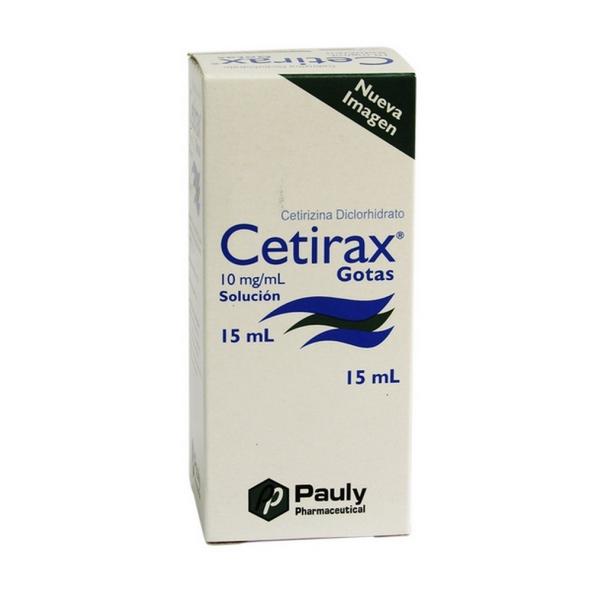 CETIRAX GOTAS  10 mg  FCOX15 ML - LAFRANCOL