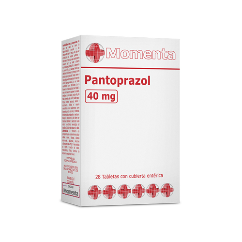 PANTOPRAZOL 40 MG MOMENTA CAJA X 28 TABS