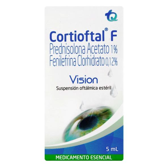 CORTIOFTAL F GOTAS OFTÁLMICAS FRASCO X 5 ML