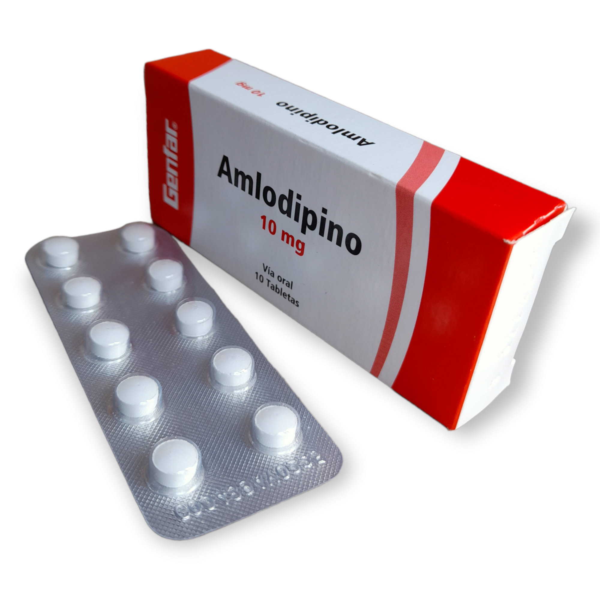 AMLODIPINO 10 MG X 300 TABLETAS GENFAR