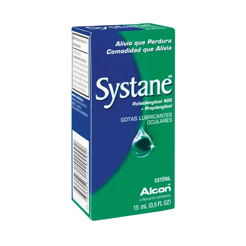 SYSTANE GOTAS LUBRICANTE   4+3mg  FCO X15 ML - ALCON