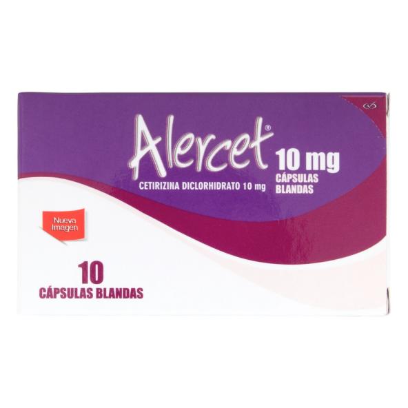 ALERCET CAP 10 mg  CJAX10 CAP - PROCAPS