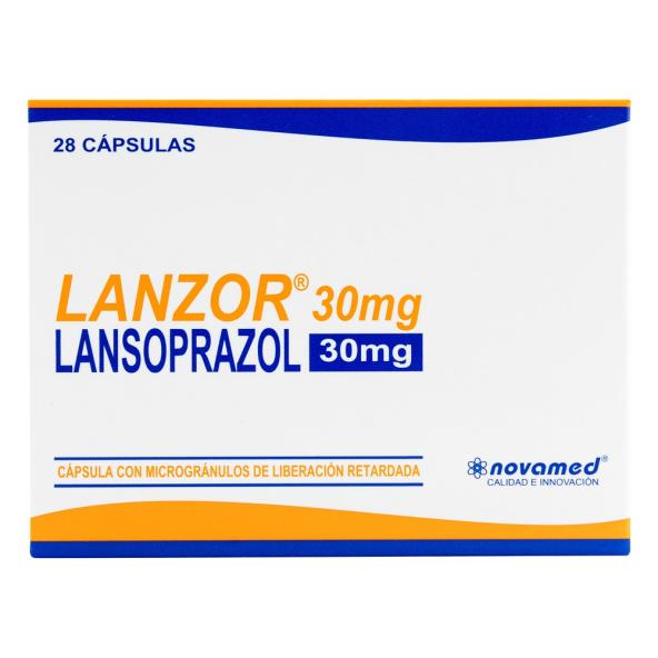 LANZOR (LANSOPRAZOL) CAP 30 MG X 28 UNI