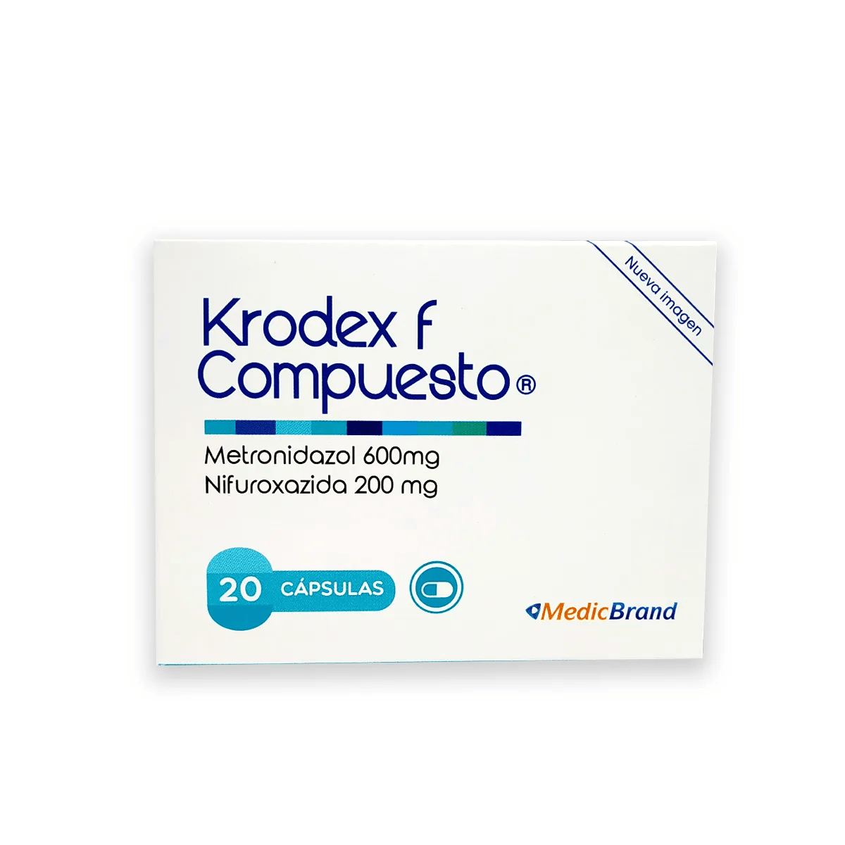 KRODEX F COMPUESTO CAJA X 20 CAPSULAS