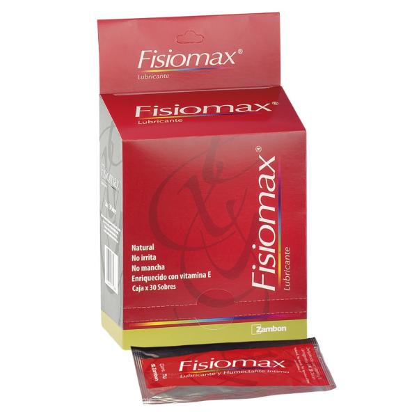 FISIOMAX LUBRICANTE CAJA X 30 SOBRES