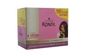 ACONDICIONADPR  KONZIL SEDA LIQUIDA SOB 25 ML X 18 UNI