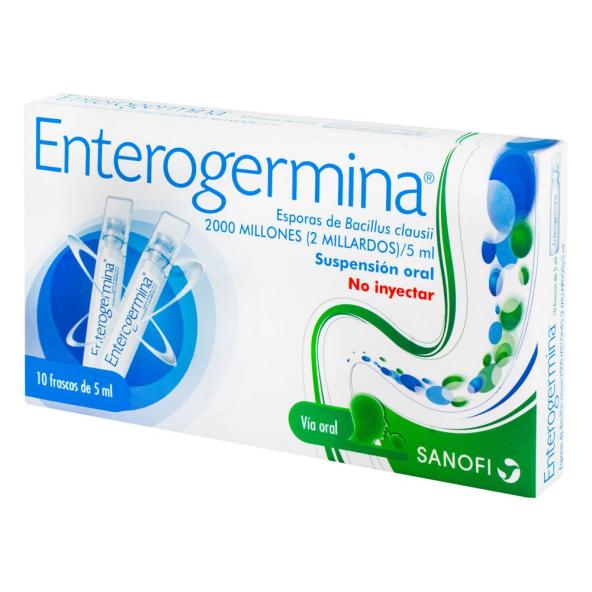 ENTEROGERMINA 2000 MILLONES CAJA X 10 AMPOLLAS X 5ML