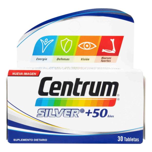 CENTRUM SILVER +50 AÑOS TAB X 30 UNI