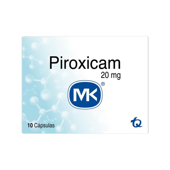 PIROXICAM 20 MG CAJA X 10 CÁPSULAS