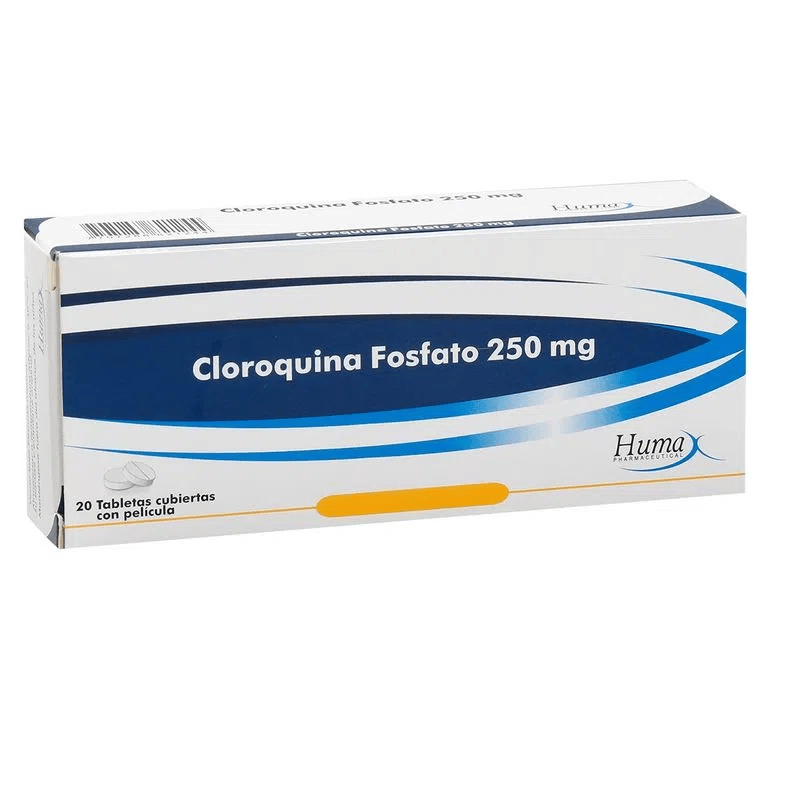 CLOROQUINA  250mg CAJA X 20 CAPSULAS - HUMAX