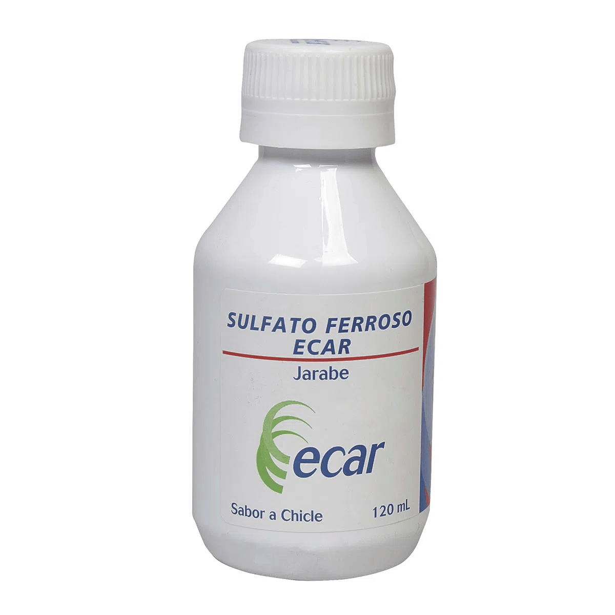 SULFATO FERROSO JARABE SABOR A CHICLE X 120 ML  ECAR