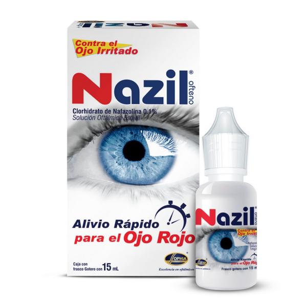 NAZIL OFTENO SOLUCION OFTALMICA 0.1% X 15 ML