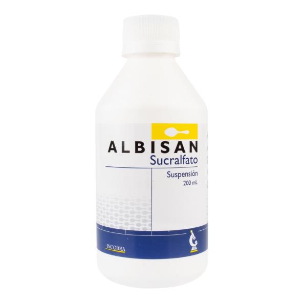 ALBISAN SUCRALFATO SUSPENSION  FRASCO X 200 ML - INCOBRA