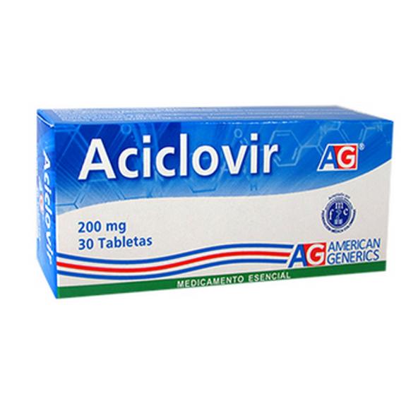 ACICLOVIR TAB  200mg CJAX30 - AMERICAN