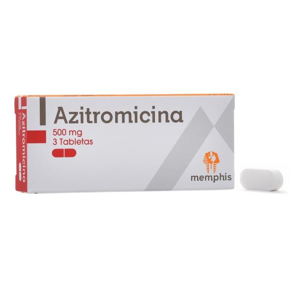 AZITROMICINA 500 mg MEMPHIS  CAJA X 3 - MEMPHIS