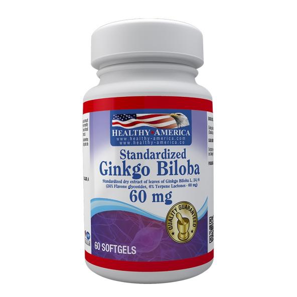 GINGKO BILOBA 60mg  FRASCO X 60 CAPSULAS- HEALTHY