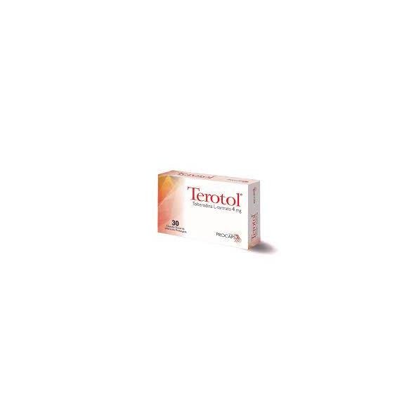 TEROTOL 4MG CPSULA DURA DE LIBERACIN PROLONGADA  PROCAPS