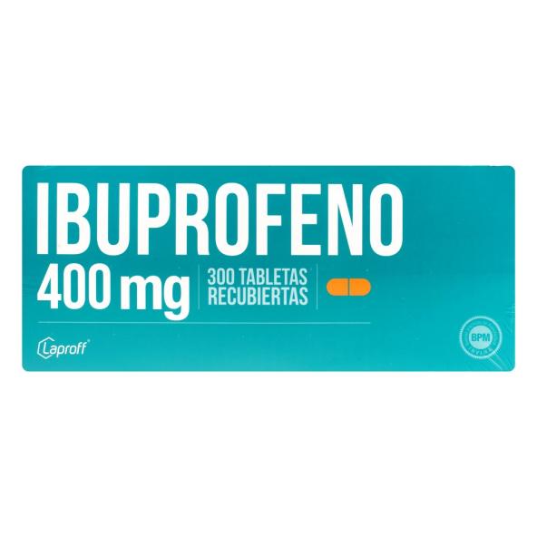 IBUPROFENO TAB 400 mg   400 mg 2004M X CJAX300 - LAPROFF