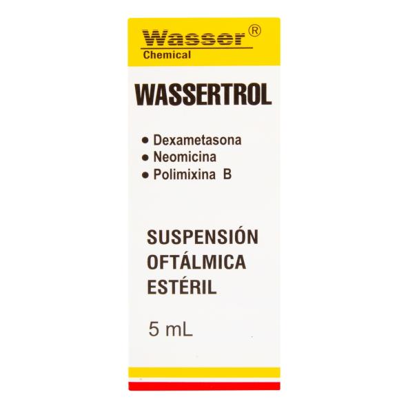 WASSERTROL SUSPENSIÓN OFTÁLMICA FRASCO X 5 ML