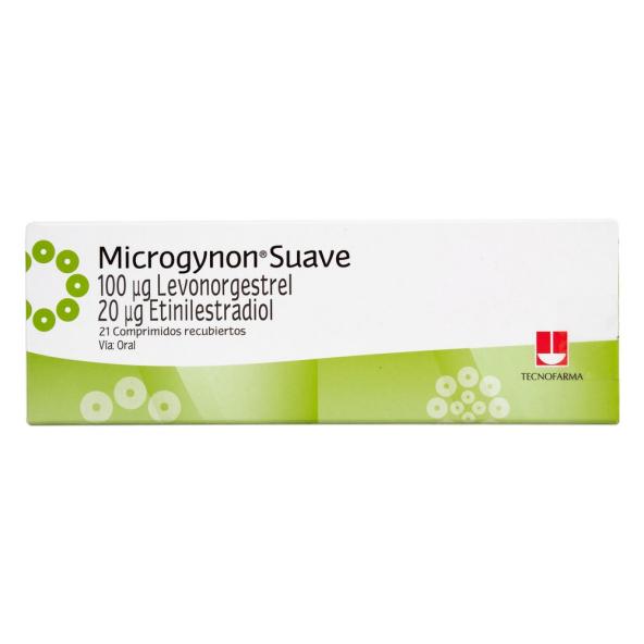 MICROGYNON SUAVE CAJA X 21 COMPRIMIDOS