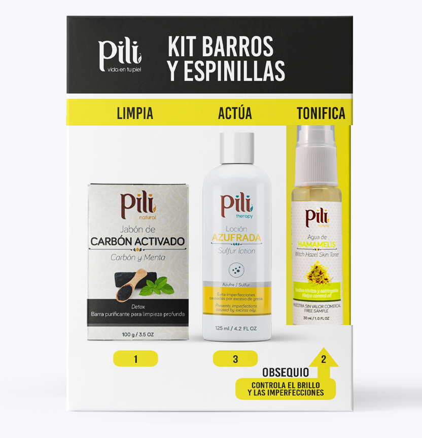 KIT PILI BARROS Y ESPINILLAS