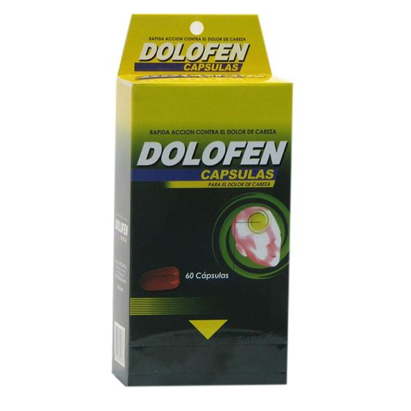 DOLOFEN 500 MG X 60 CAPSULAS LIQUIDAS