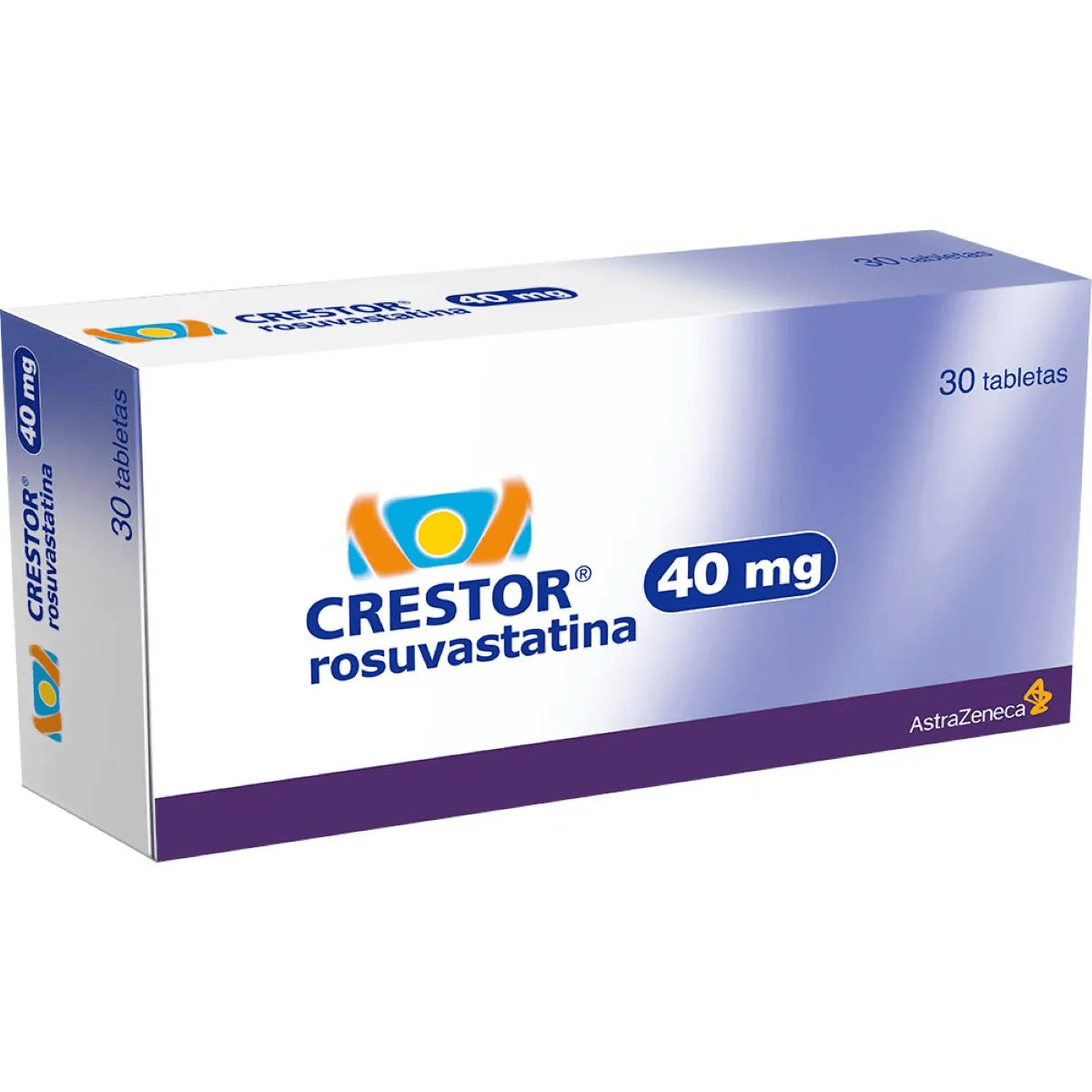 CRESTOR TAB 40 mg CAJA X 30 TABL - ASTRAZENECA