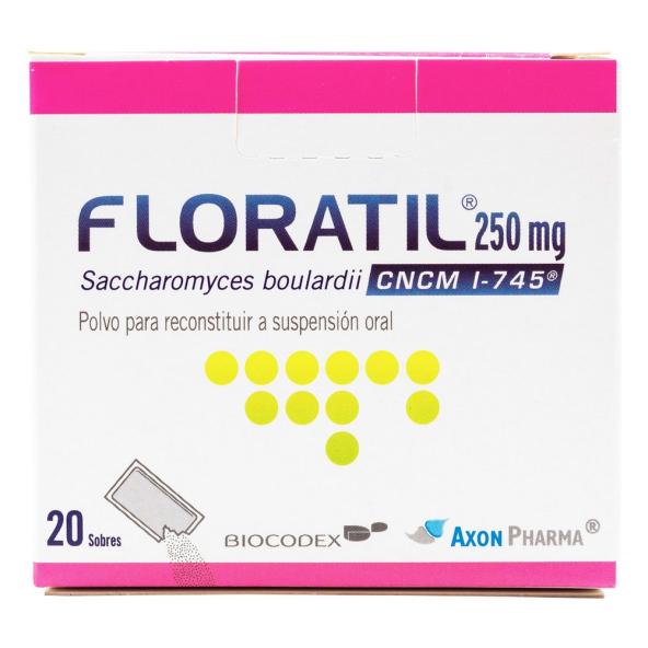 FLORATIL 250 mg  CAJA X 20 SOBRES - BIOPAS