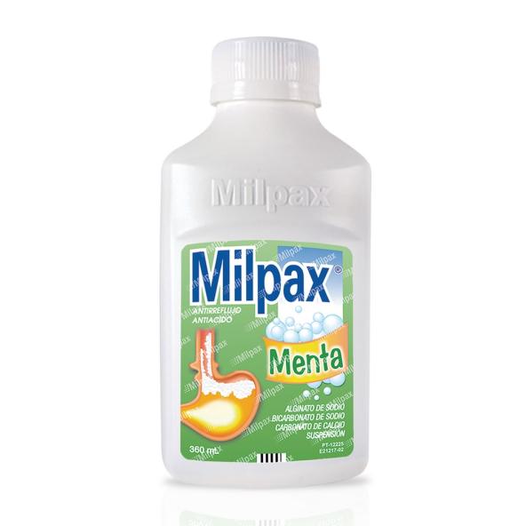 MILPAX SUSPENCION SABOR A MENTA FRASCO X 360 ML - FARMA DE COLOMBIA