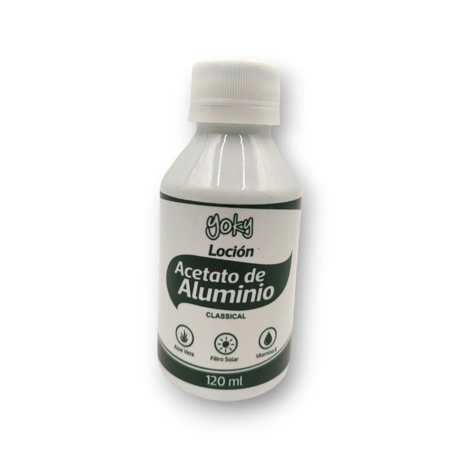 ACETATO DE ALUMINIO LOCIÓN YOKY FRASCO  120 ML