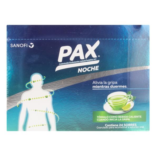 PAX NOCHE CAJA X 24 SOBRES SABOR A LIMÓN