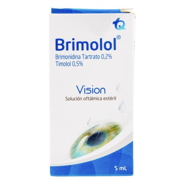 BRIMOLOL GOTAS OFTÁLMICAS FRASCO X 5 ML