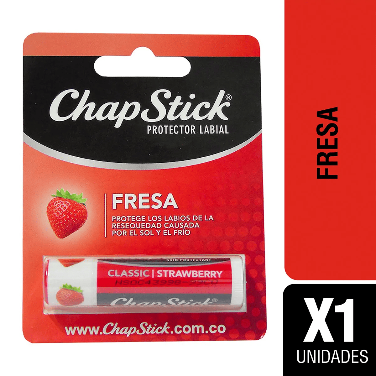 CHAPSTICK FRESA PROTECTOR LABIAL 4.0 GR