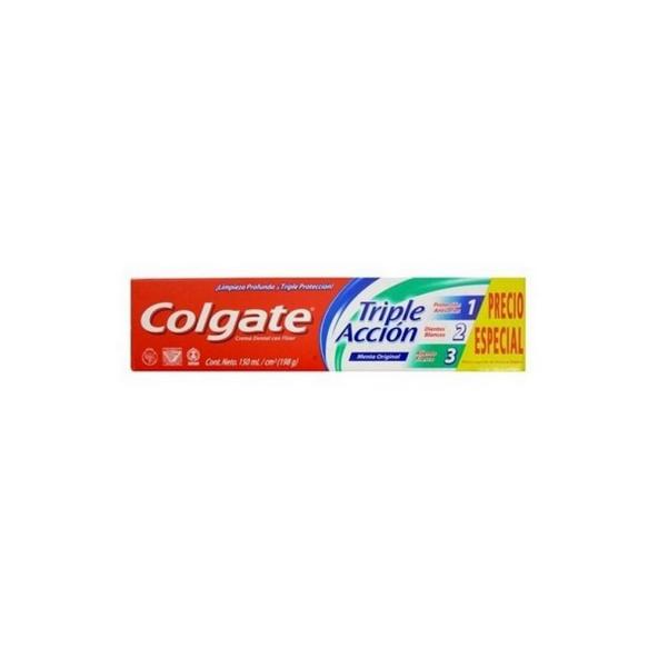 COLGATE TRIPLE ACCIÓN X 150 ML