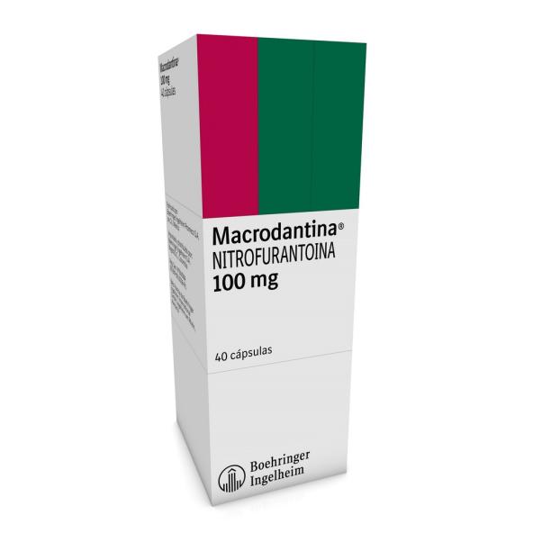 MACRODANTINA CAP 100 mg    100 mg 2008M X CJAX40 - BOEHRINGER