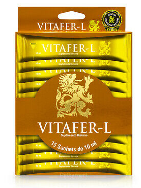 Vitafer-L (Multivitaminico) Jarabe Caja x 15 Sachet x 10 Ml